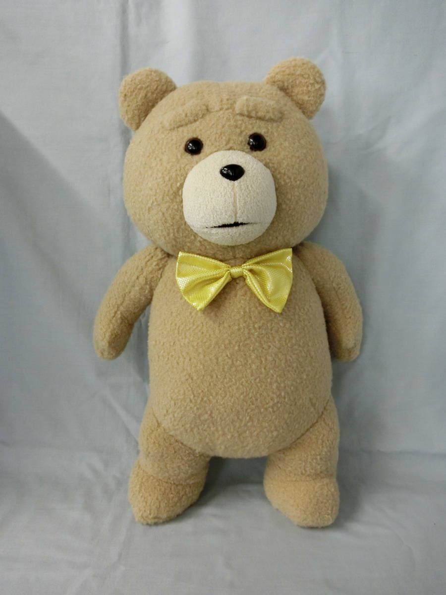 ted2　テッド2　 ぬいぐるみXL Part10 蝶ネクタイ黄色 クマ　システムサービス ①_画像1