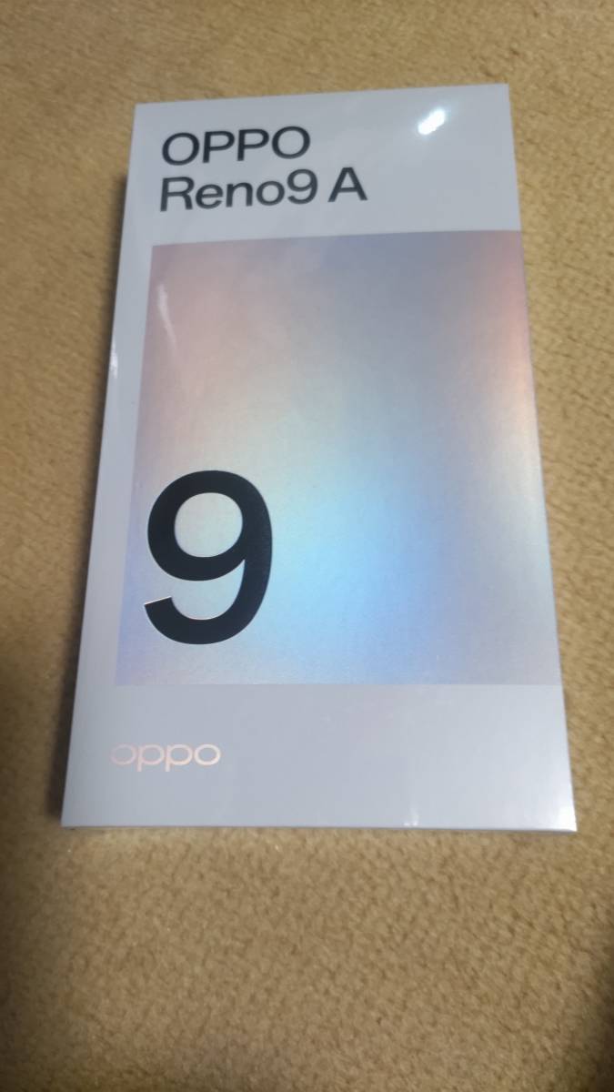 値下げしました OPPO Reno9 A ムーンホワイト 【新品未開封】 SIM