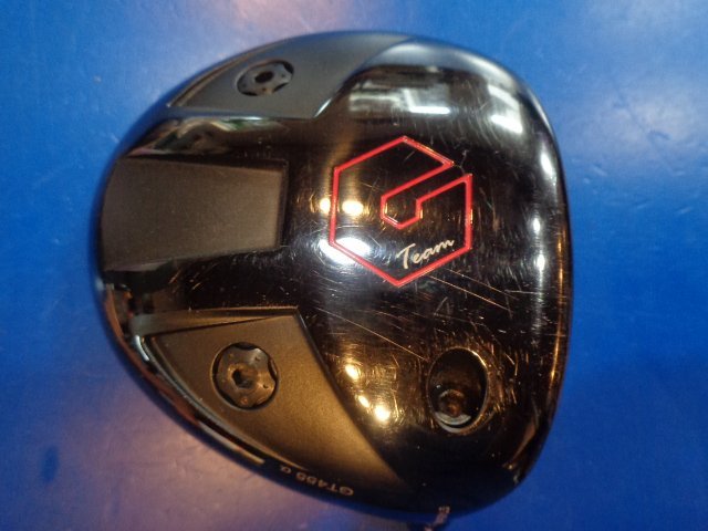 GTD GT455α ドライバー 10° 中古ヘッド 専用スリーブ付属 1円スタート