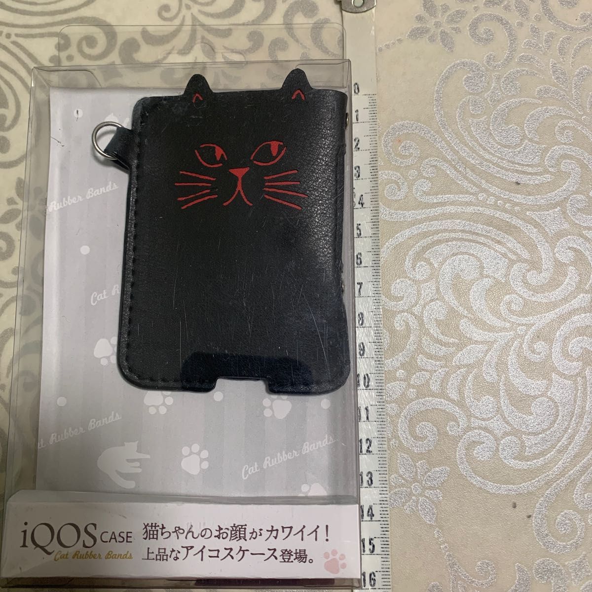 【未使用】 iQOSケース　ネコ アイコスケース 猫ちゃん　レッド