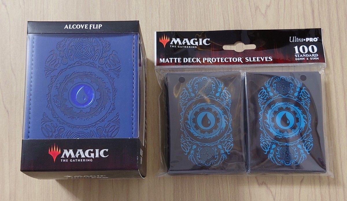 MTG ウルトラプロ マナ7 島 スリーブ+フリップデッキケース 新品未開封