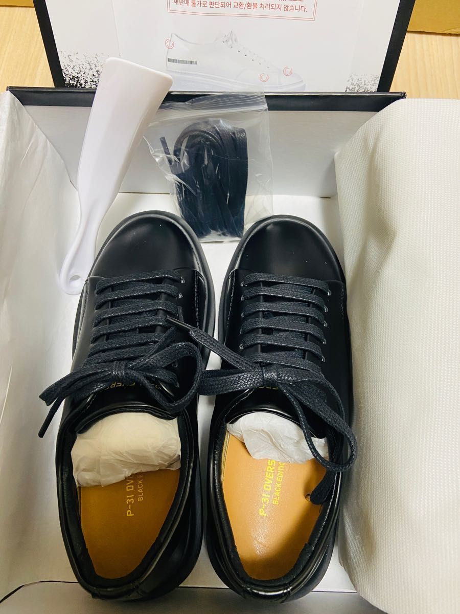 P-31 OVERSOLE BLACK EDITION 7CM サイズ 24 5cm|PayPayフリマ