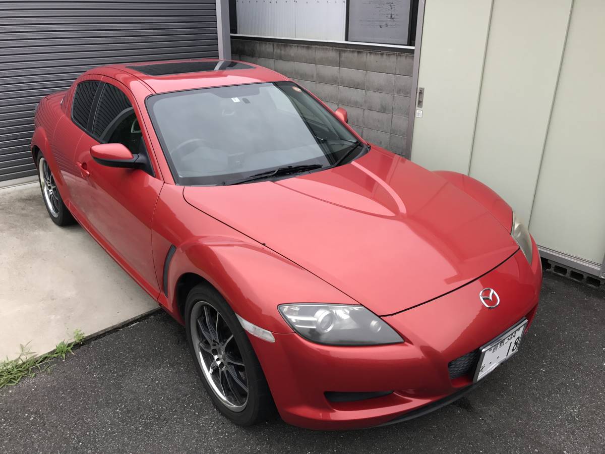  Okayama departure all included Mazda RX-8 type S 6MT sunroof attaching woman owner 