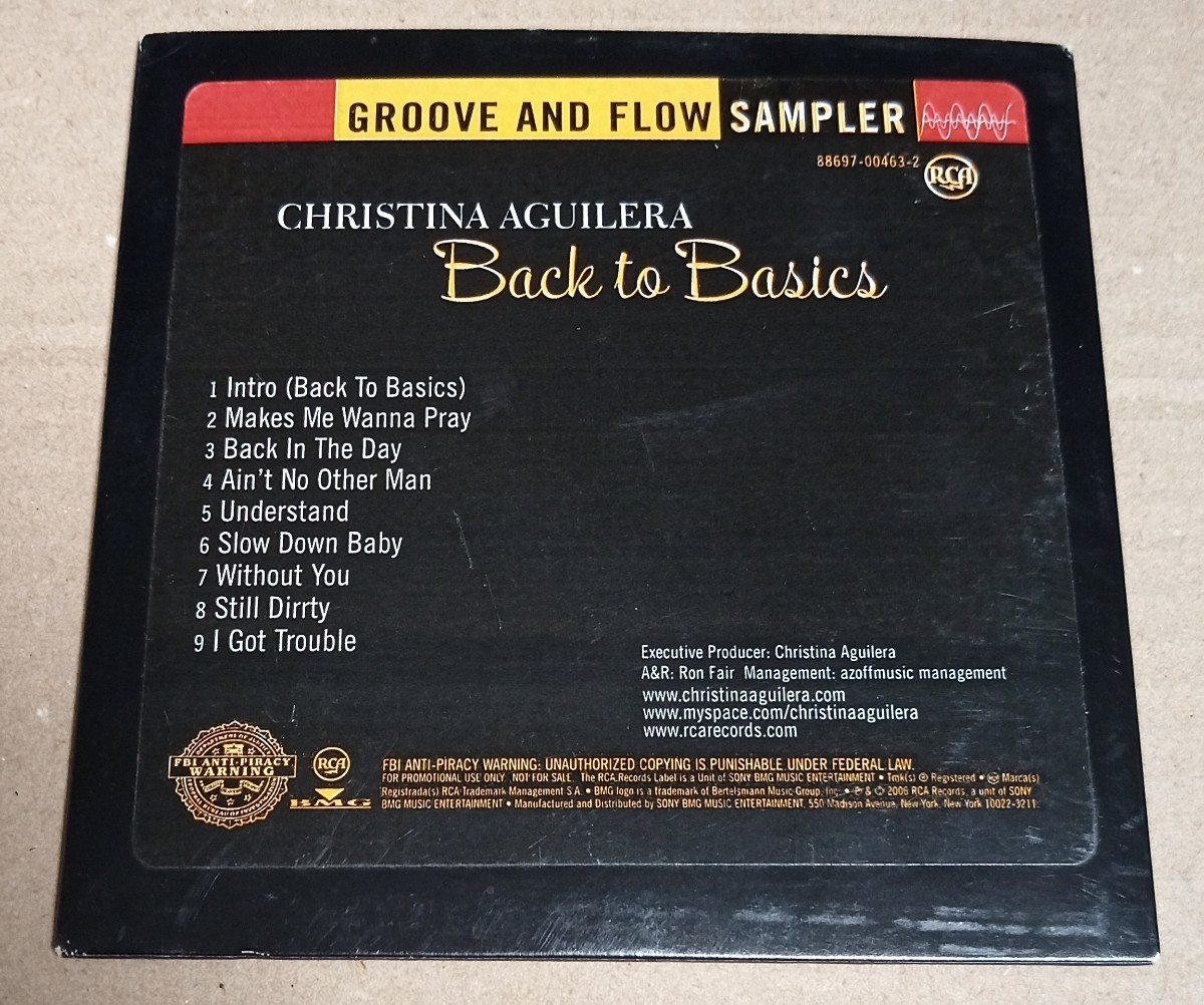 Christina Aguilera / Back To Basics (Groove And Flow Sampler) Christie na*agirela