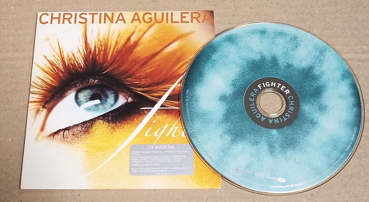 Christina Aguilera / Fighter бумага jacket CD одиночный Christie na*agirela