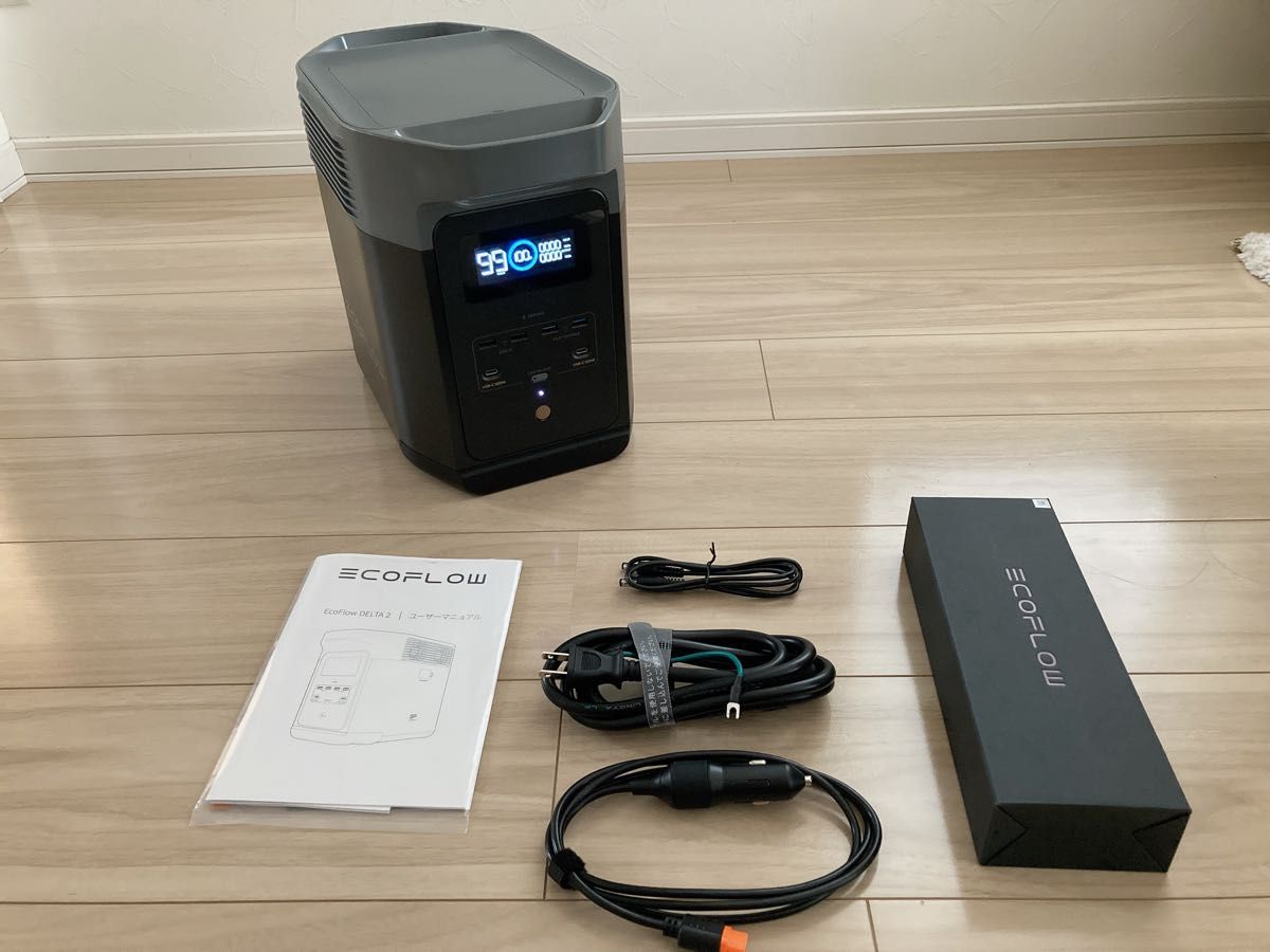 Ecoflow DELTA2 エコフロー デルタ2元箱 付属品すべてあります Ecoflow DELTA2 エコフロー デルタ2元箱 付属品すべてあります
