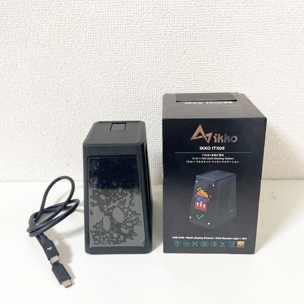 iKKO ITX05 USB C 多機能 縦置きドッキングステーション ピクセル