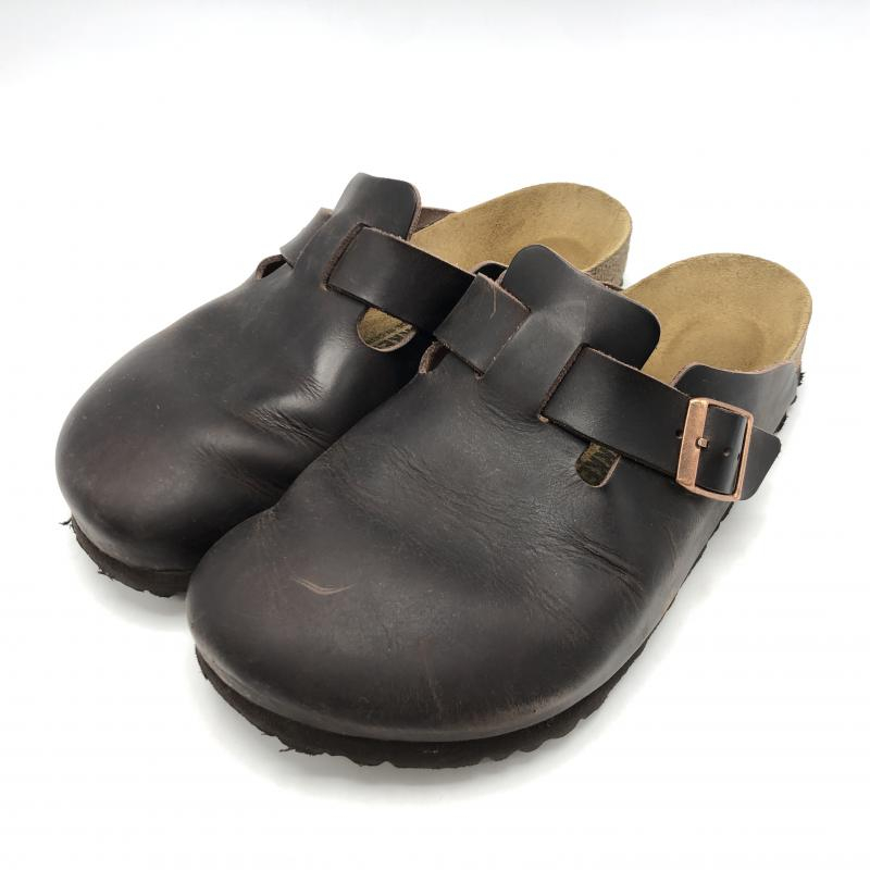 【中古】BIRKENSTOCK ボストン サンダル 41 265 060101 ブラウン ビルケンシュトック[240010397115]