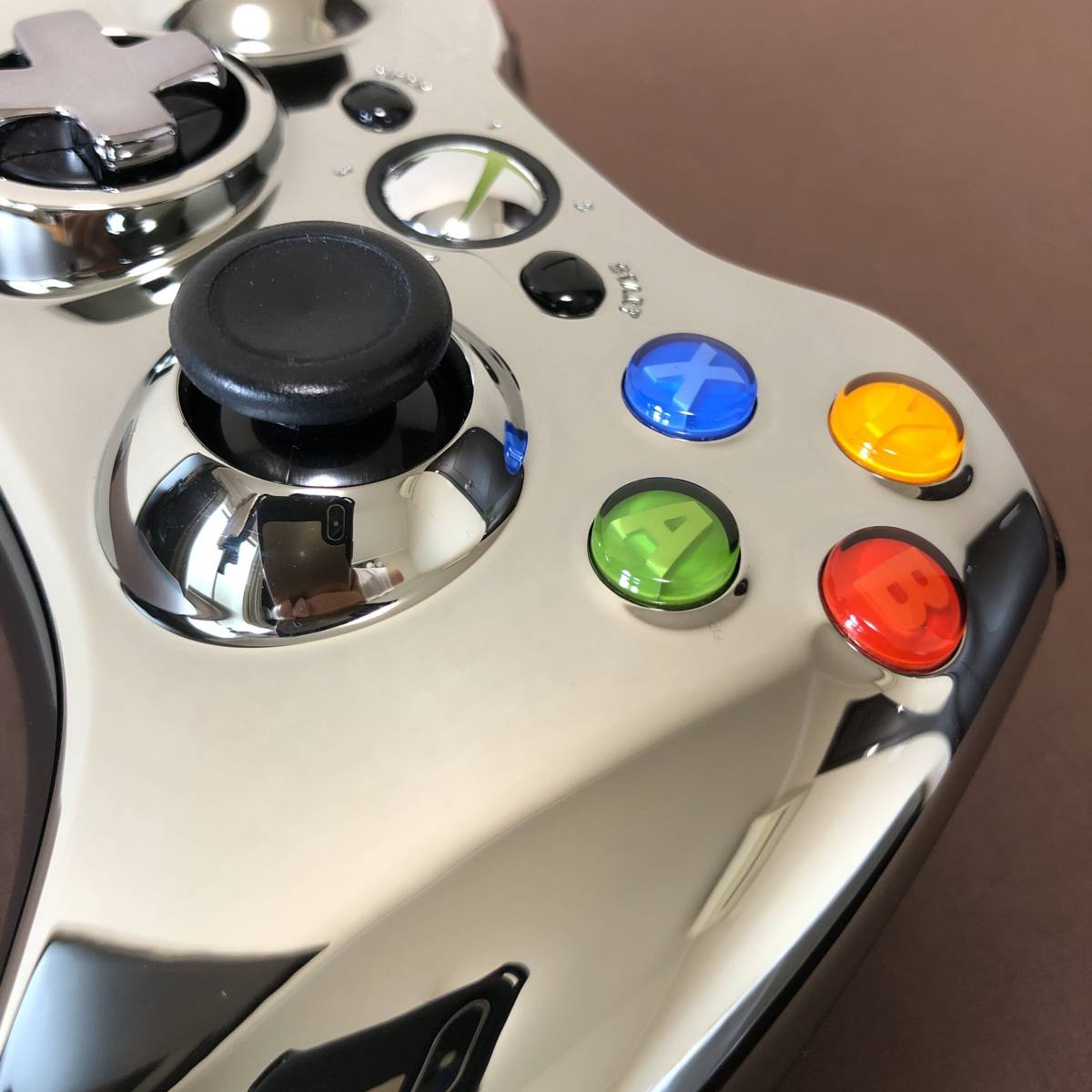 [ unused . close ] rare chrome silver Xbox360 original controller SE series 