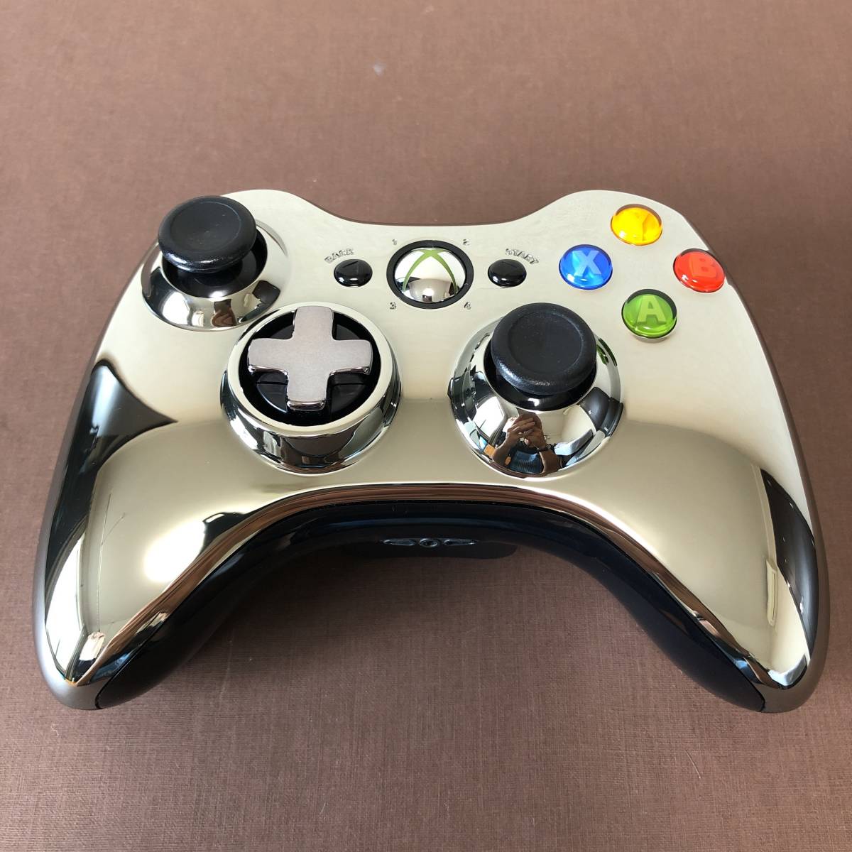 [ unused . close ] rare chrome silver Xbox360 original controller SE series 