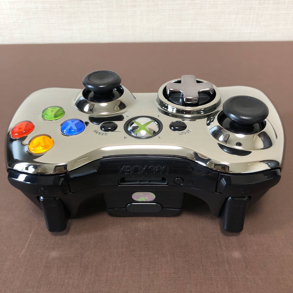 [ unused . close ] rare chrome silver Xbox360 original controller SE series 