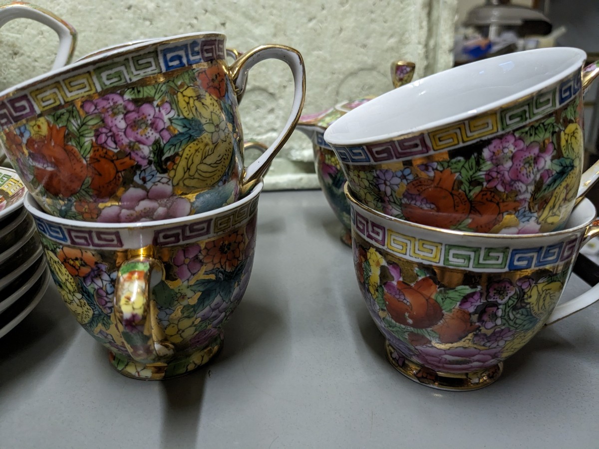 期間限定のお買い得商品 古い 景徳鎮 茶器セット ティーセット 期間限定のお買い得商品 古い 景徳鎮 茶器セット ティーセット