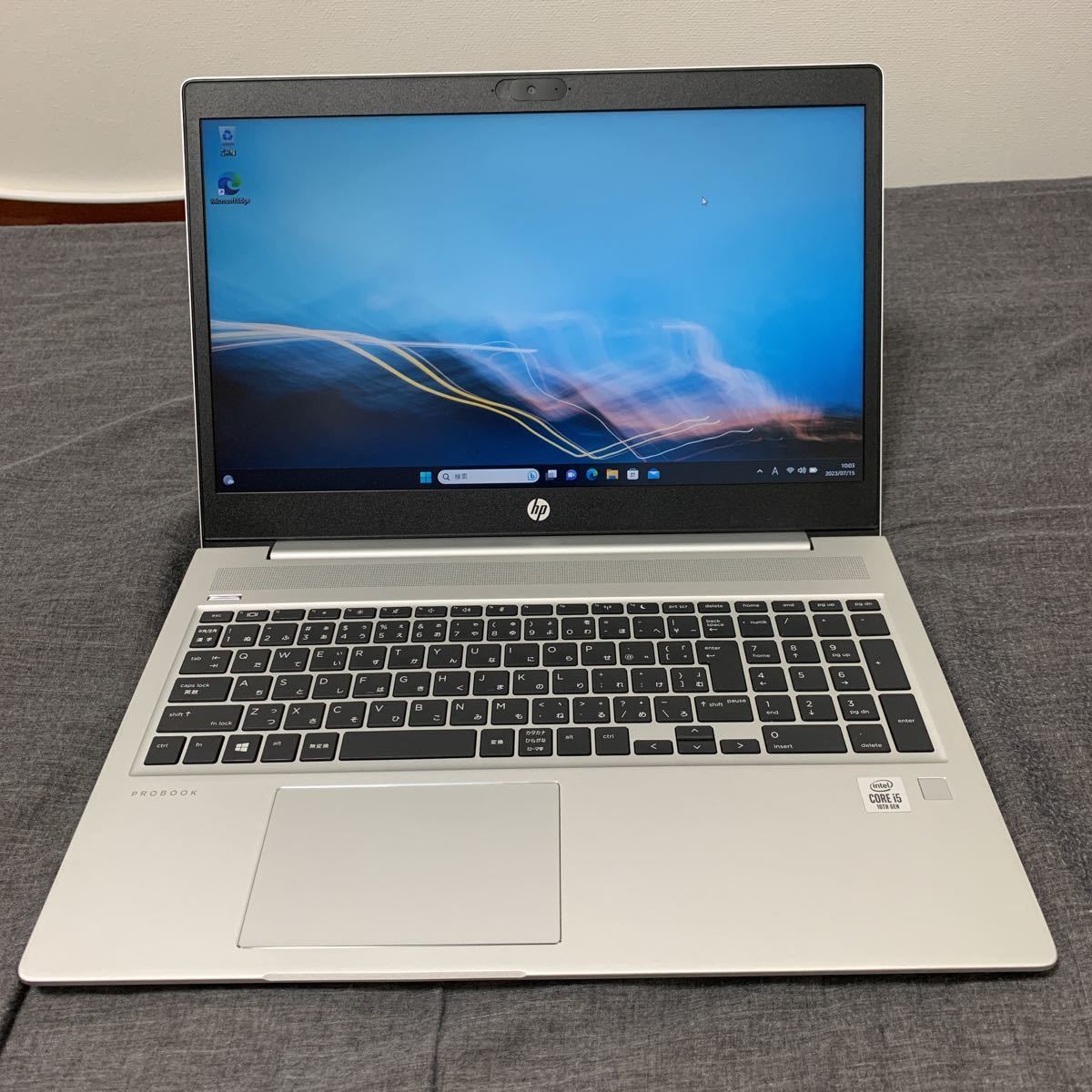 【第10世代CPU】高速SSD搭載 HP ProBook 450G7 Core i5-10210U メモリ8GB NVMe SSD 256GB + HDD500GB 15.6インチ Win11Pro A_画像1