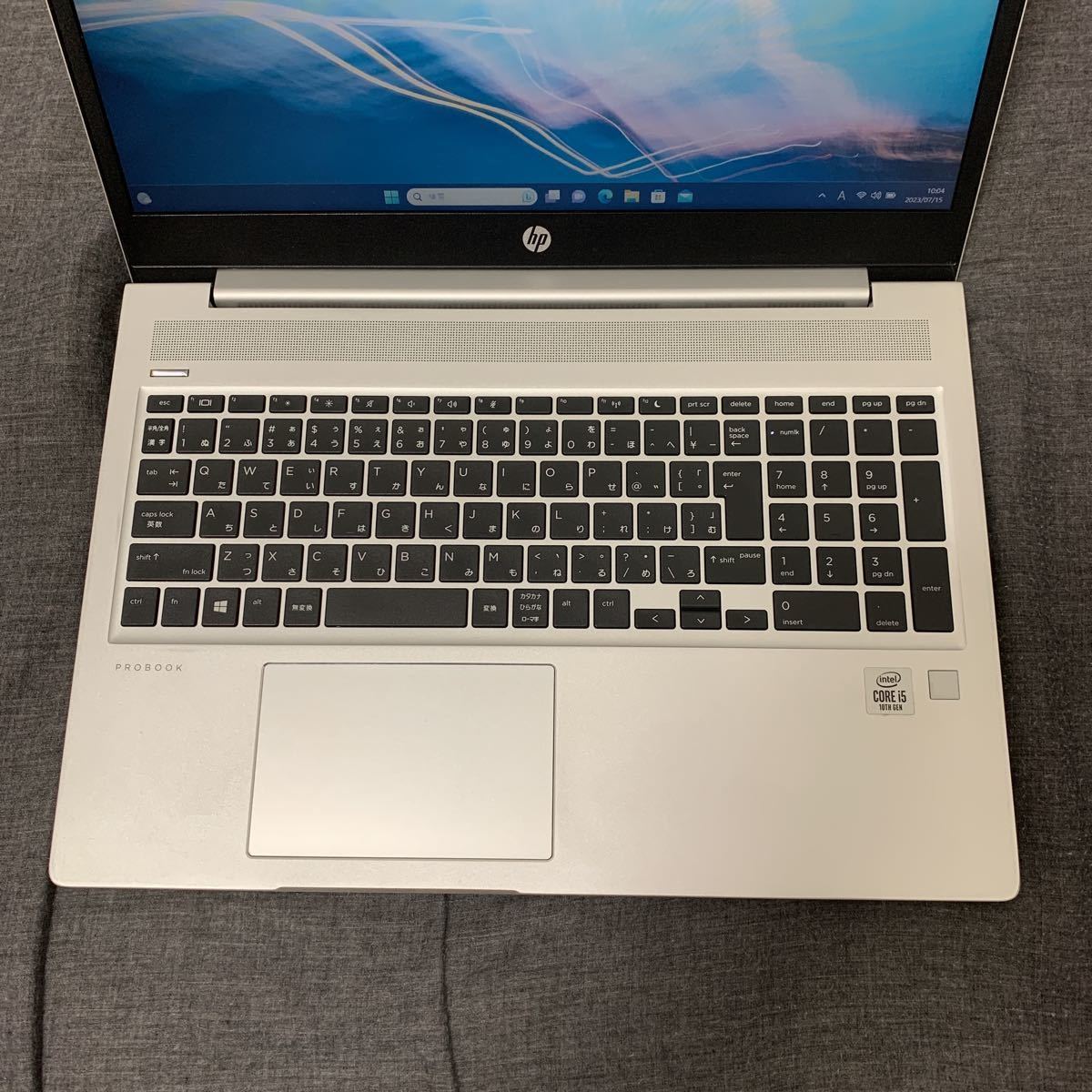 【第10世代CPU】高速SSD搭載 HP ProBook 450G7 Core i5-10210U メモリ8GB NVMe SSD 256GB + HDD500GB 15.6インチ Win11Pro A_画像3