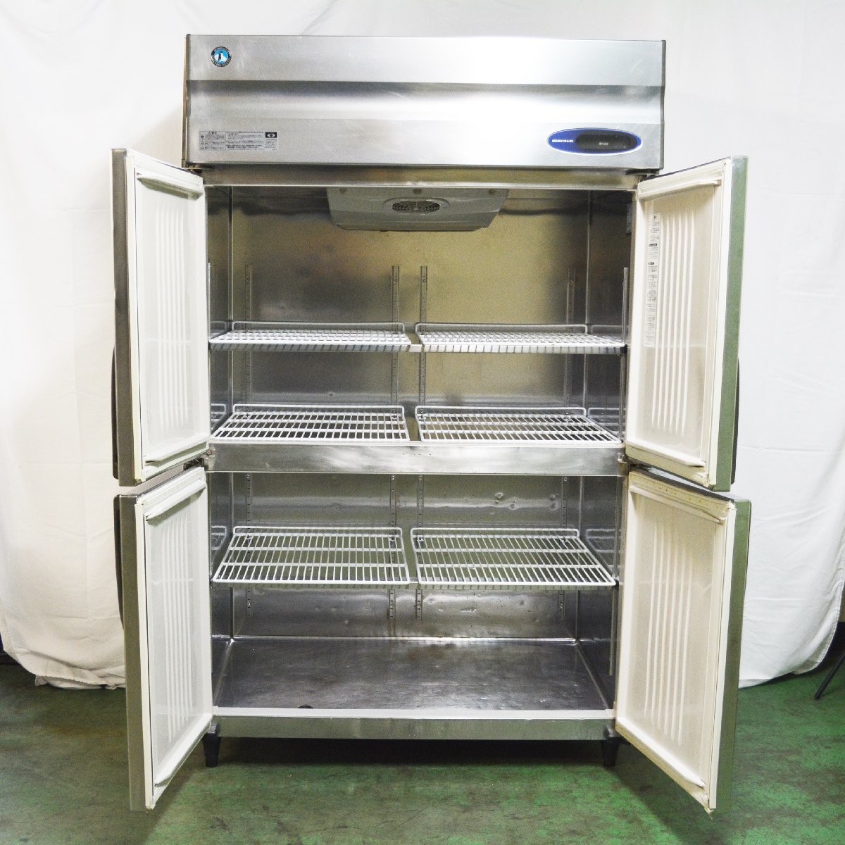 業務用ホシザキタテ型冷蔵庫4ドアHR-120LZ-ML W1200×D800×H1890 中古