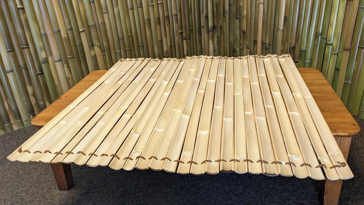 【竹】【DIY】竹すのこ 竹すだれ 竹垣 目隠し 古民家DIY 建仁寺晒竹 真竹