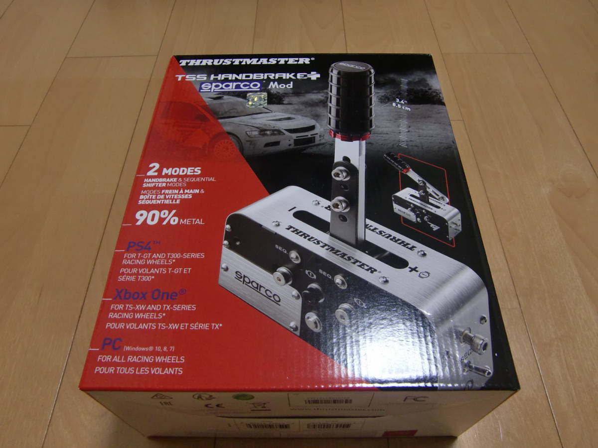 Thrustmaster スラストマスター TSS Handbrake Sparco Mod+ サイド