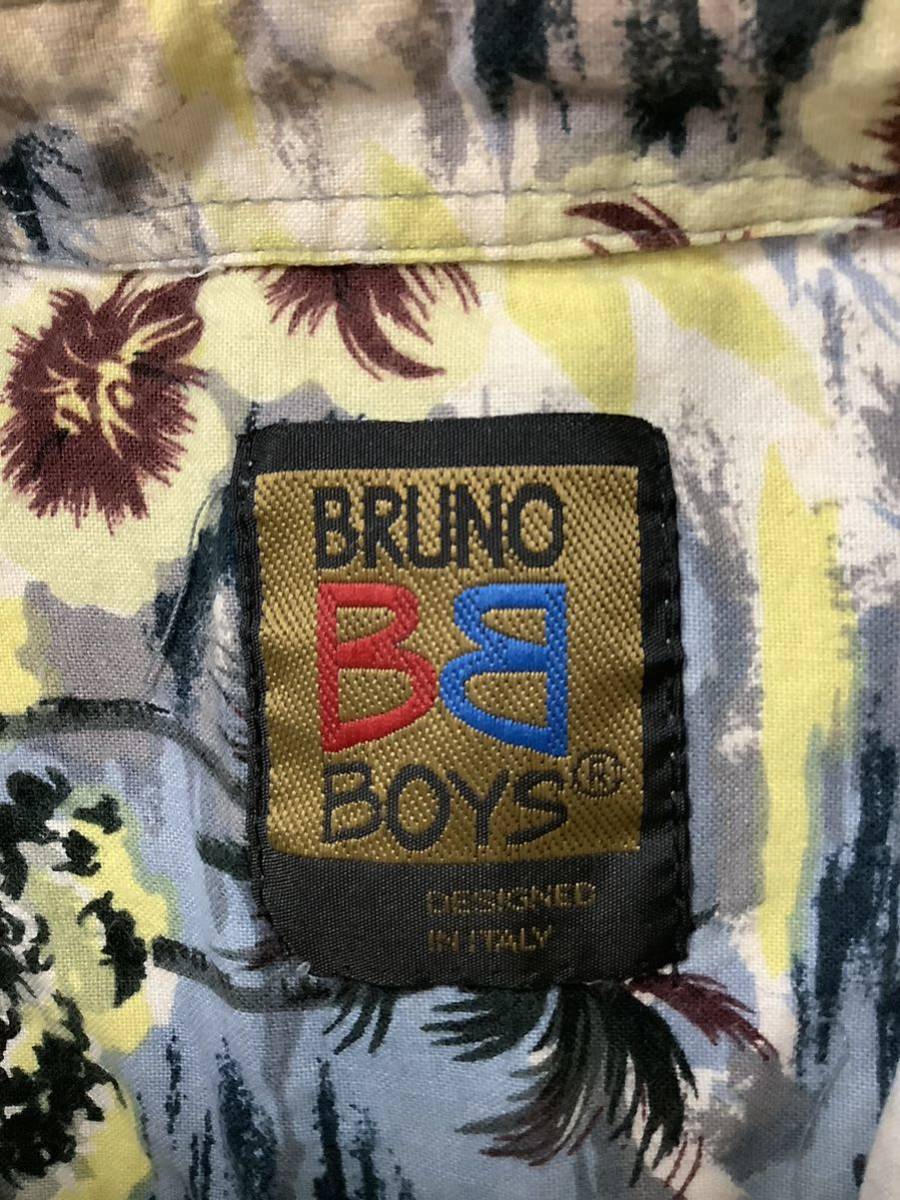 BRUNO BOYS ブルーノボーイズ　子供服　アロハシャツ　ハワイアンシャツ　コットン　ボーイズ　古着_画像3