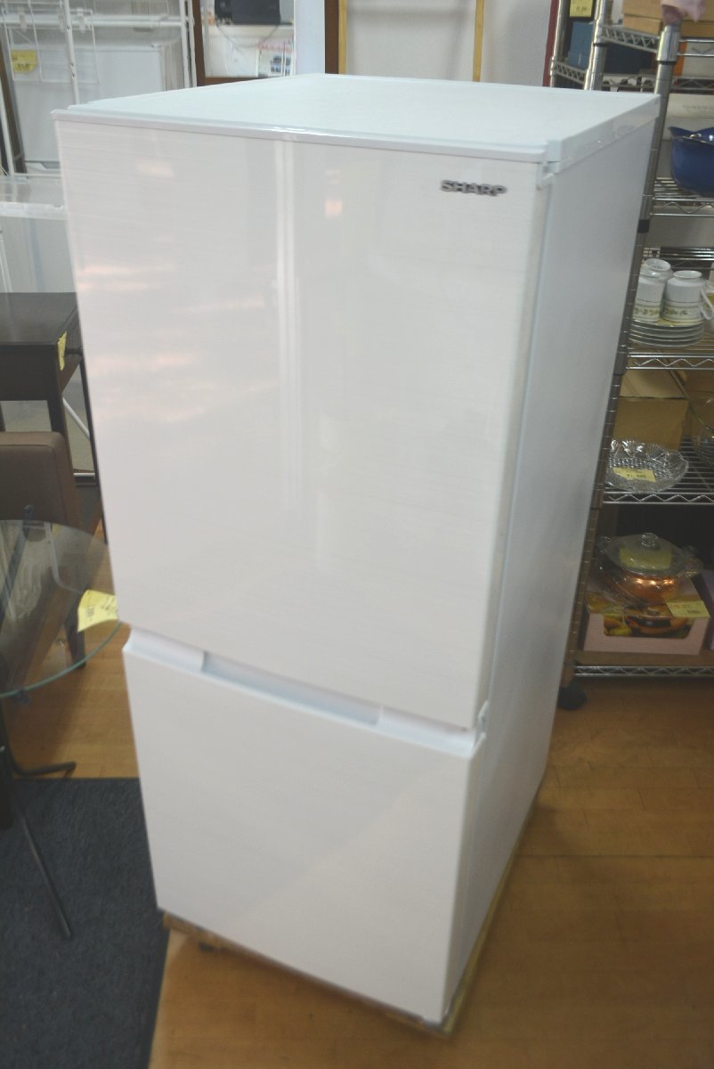 数量限定セール 152L SJ-D15G-W（ホワイト） 2ドア冷凍冷蔵庫 SHARP