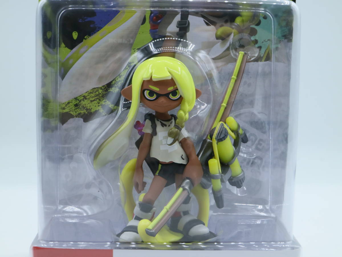 amiibo 新品 未開封 インクリング イエロー アミーボ スプラ amiibo 新品 未開封 インクリング イエロー アミーボ スプラ