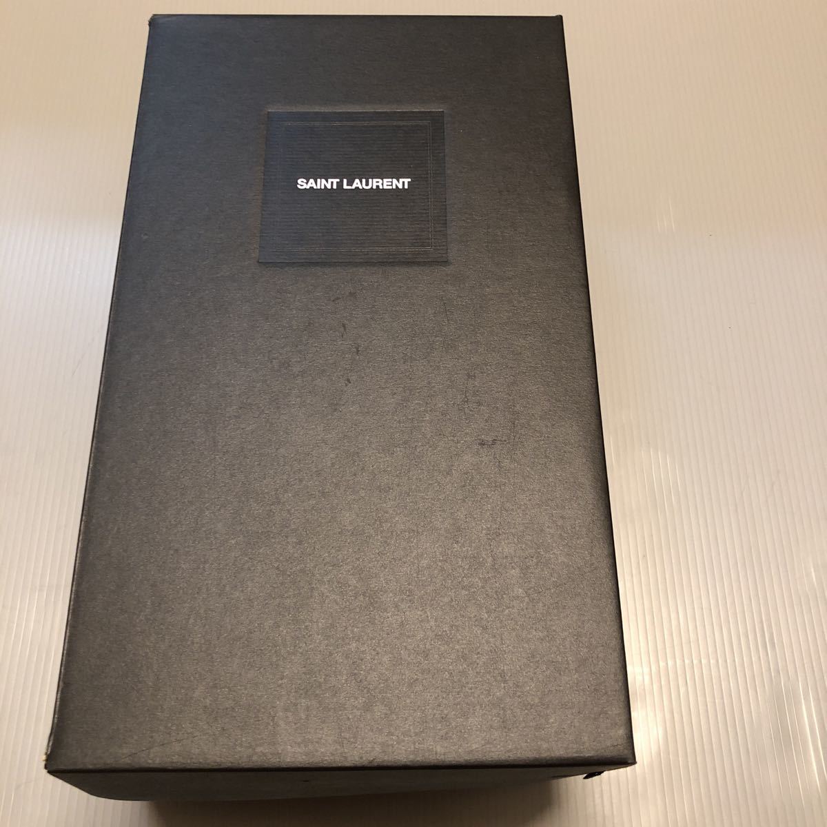 未使用！SAINT LAURENT サンローラン ヴェニス スニーカー(キャンバス) レッド系／ブラック サイズ40(25cm相当) 箱,保存袋付属 格安！の画像9