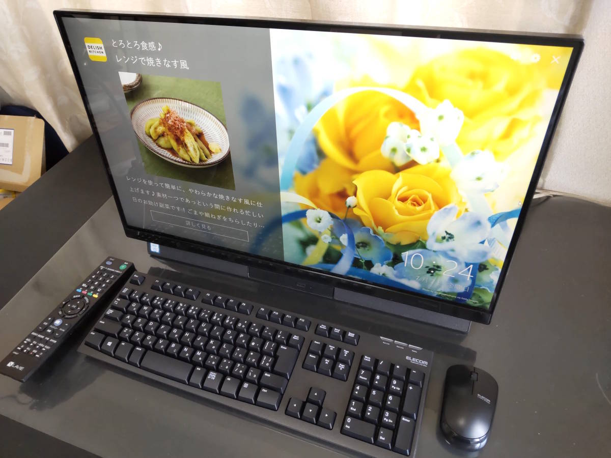 ☆第8世代Core i7/超高速M.2 SSD 1TB+HDD 3TB☆23.8型LAVIE Desk All