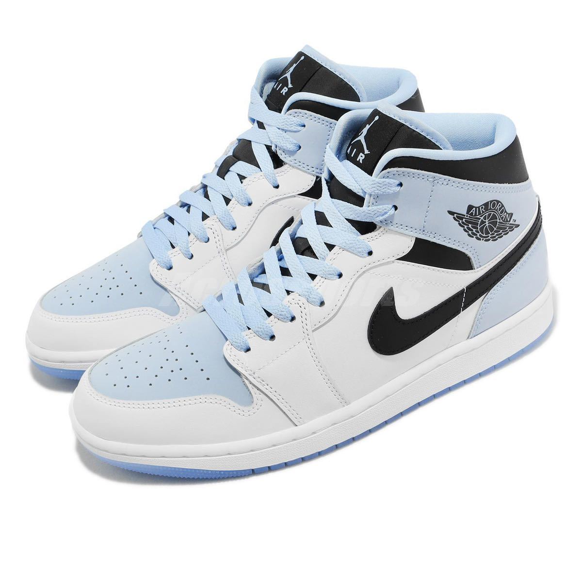 1円~28.5cm 新品未使用タグ付NIKE AIR JORDAN 1 MID SE ICE BLUE