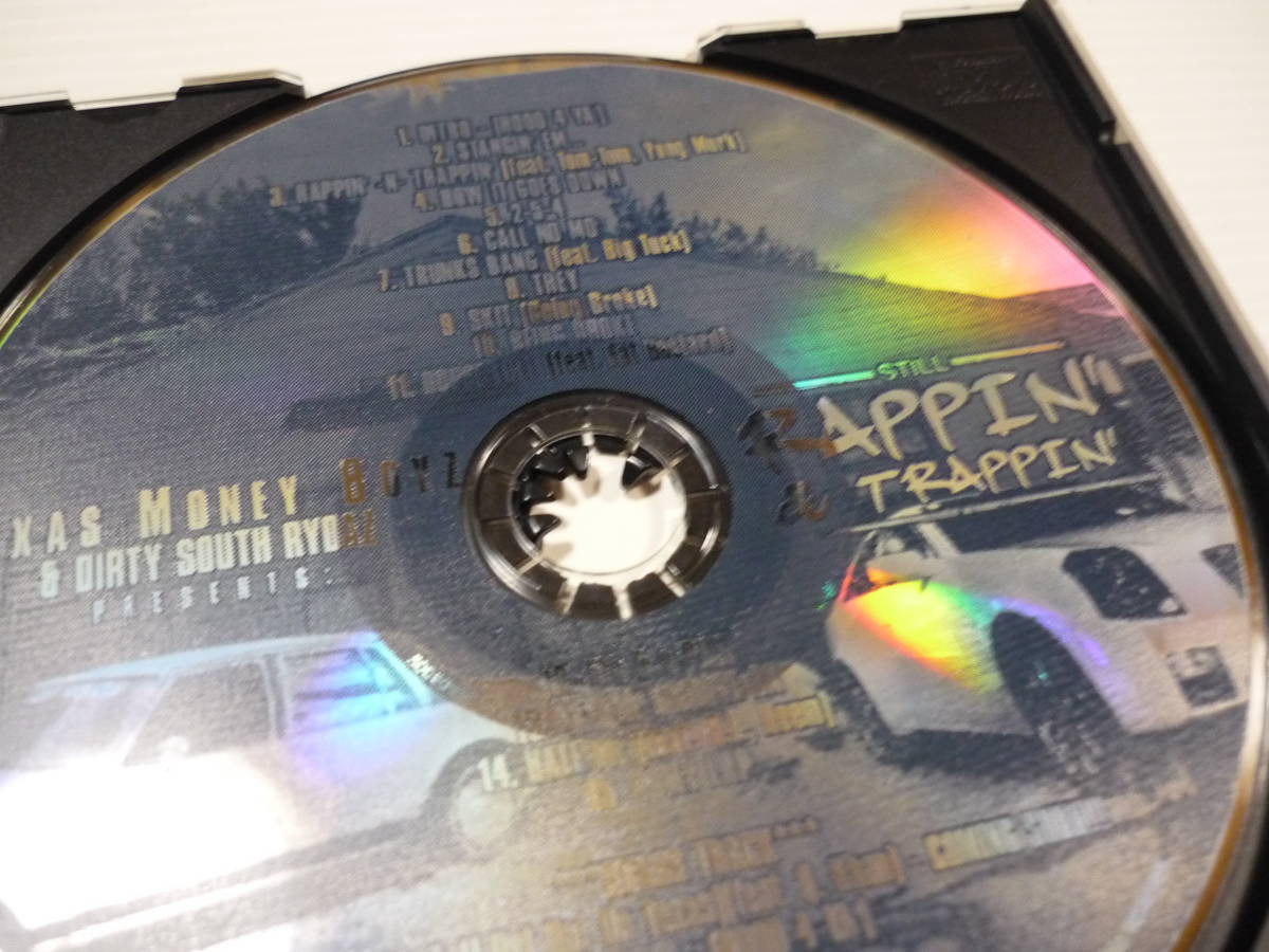 [管00]【送料無料】CD Texas Money Boyz ＆ Dirty South Rydaz / Still Rappin & Trappin_画像4