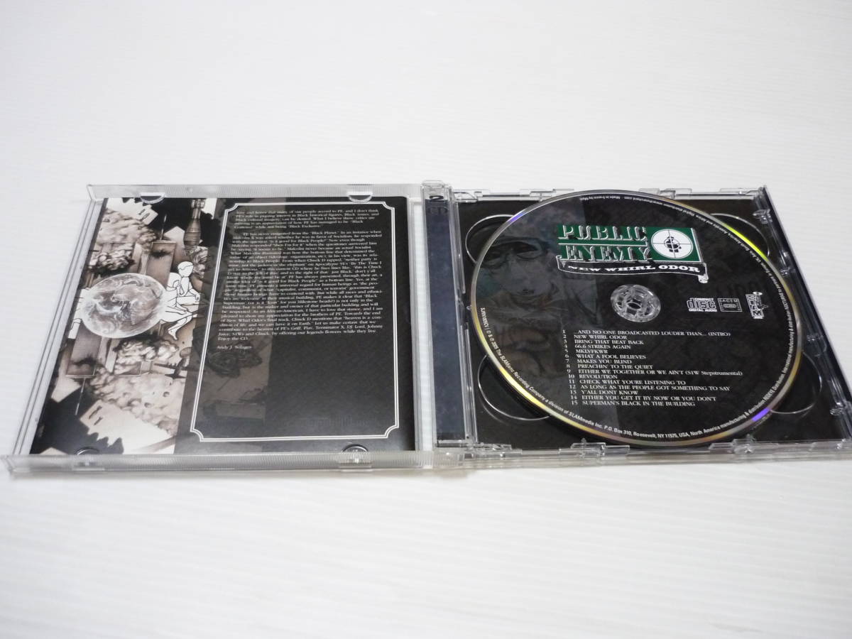 [管00]【送料無料】CD+DVD パブリック・エナミー PUBLIC ENEMY / NEW WHIRL ODOR 洋楽