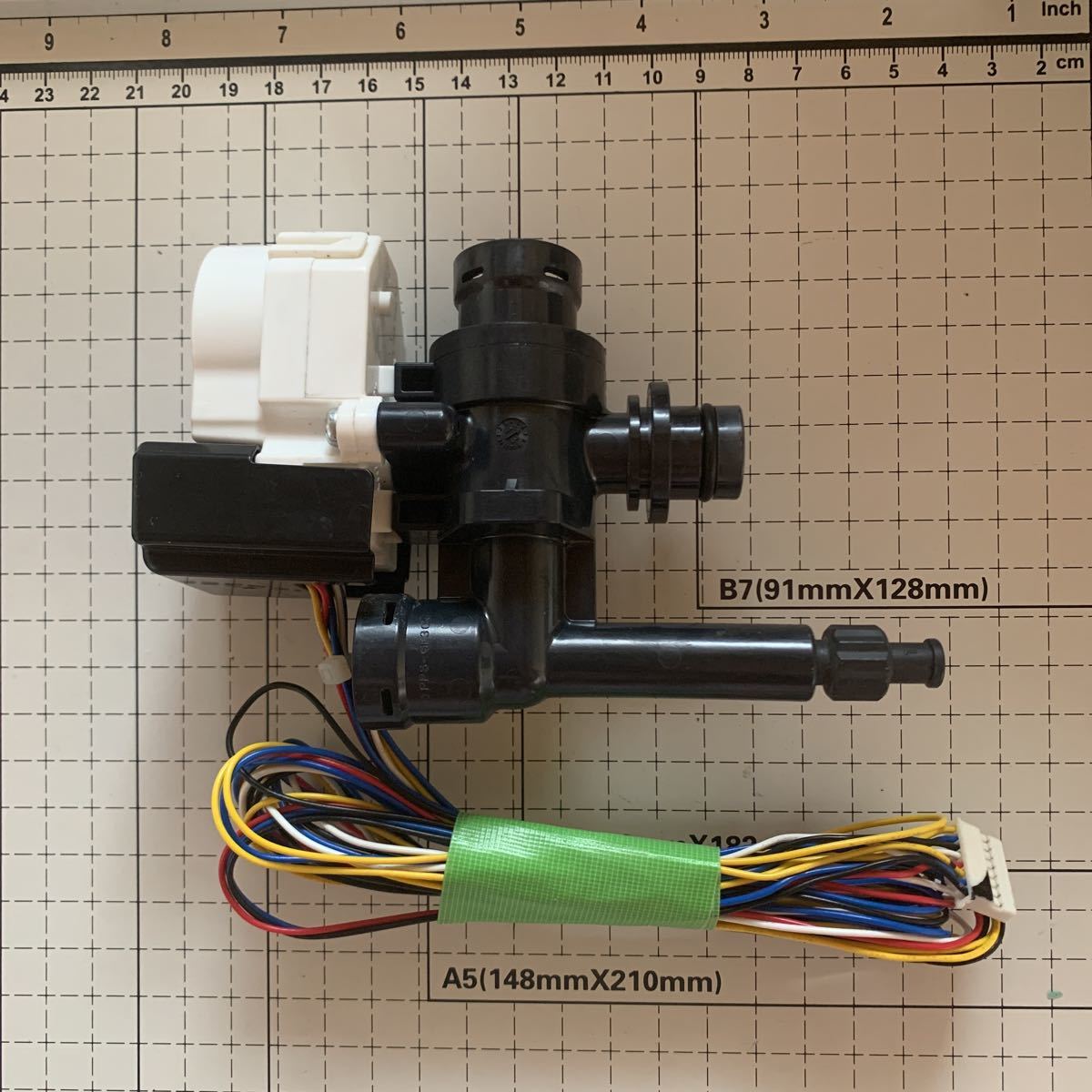 ジャンク品 パナソニック ヒートポンプ給湯器 貯湯ユニット HE-370SFQ 三方弁 NSAE001ZB1 DPM-40PW3MS-1 動作不明 エコキュート部品_画像3