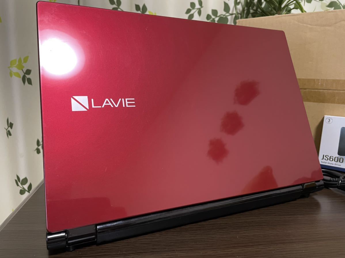 1円〜第6世代Intel Core i5 Nec Lavie NS550/8GB/新品SSD256GB+1TB