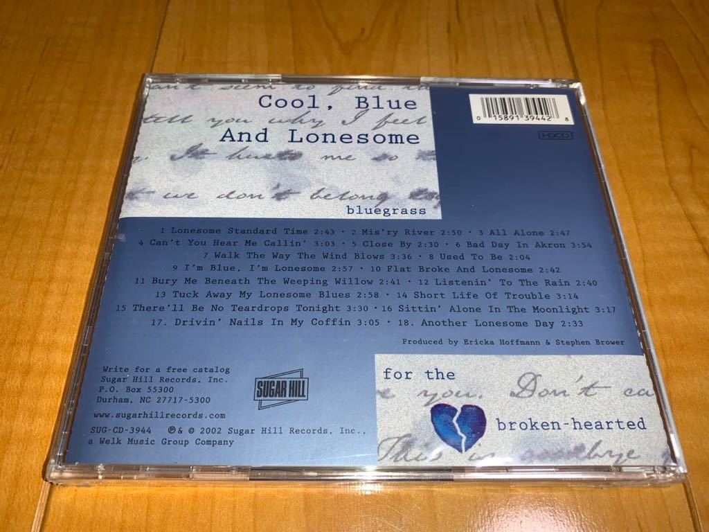 【即決送料込み】V.A. / Cool, Blue And Lonesome: Bluegrass For The Broken-Hearted 輸入盤未開封CD / ブルーグラス