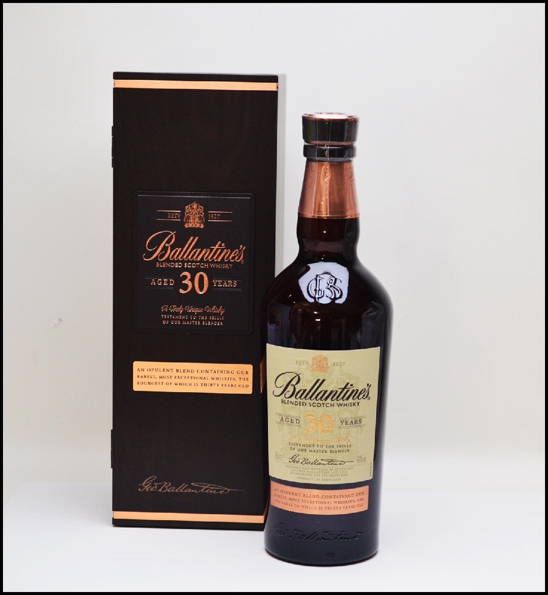 未開栓 バランタイン 30年 700ml 40度 木箱付 スコッチ ウイスキー