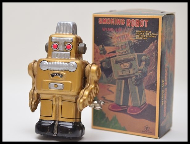 Yahoo!オークション - 動作良品 米澤玩具 Toy's SMOKING ROBOT Yahoo!オークション - 動作良品 米澤玩具 Toy's SMOKING ROBOT