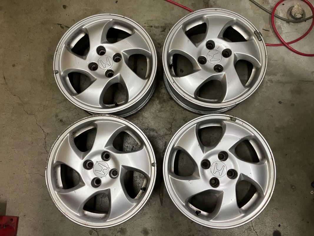 ホンダ シビック EK4 SIR 純正ホイール PCD100 15×6J+45 軽自動車流用