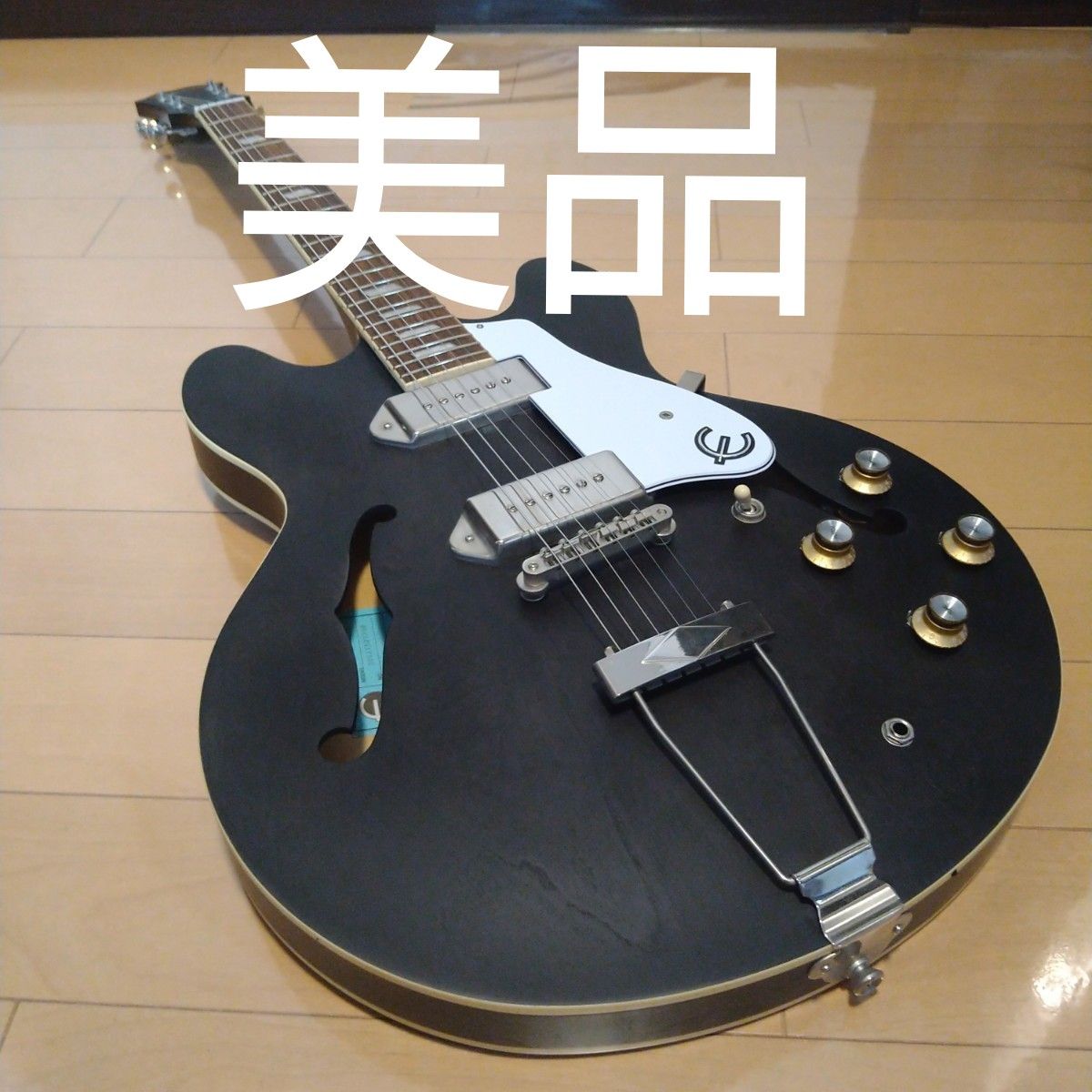 美品 エピフォン カジノ Worn Ebony Epiphone Casino Worn Ebony 美品 エピフォン カジノ Worn Ebony Epiphone Casino Worn Ebony