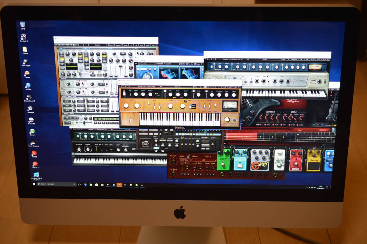 【プロ クリエーター仕様】最強フルスペック iMac/27inch/新品SSD2TB/32GB/Windows10Pro/Office2019/Adobe他多数/新品マウス&キーボード付_Wavesプラグインバンドル搭載
