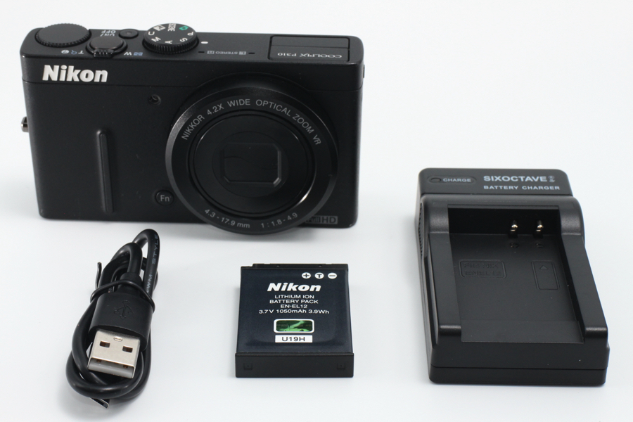 4057- ニコン Nikon デジタルカメラ COOLPIX P310 ブラック 美品