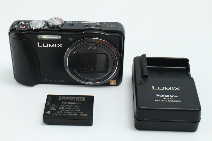 4071- パナソニック Panasonic LUMIX DMC-TZ30-K ブラック 光学20倍 美品