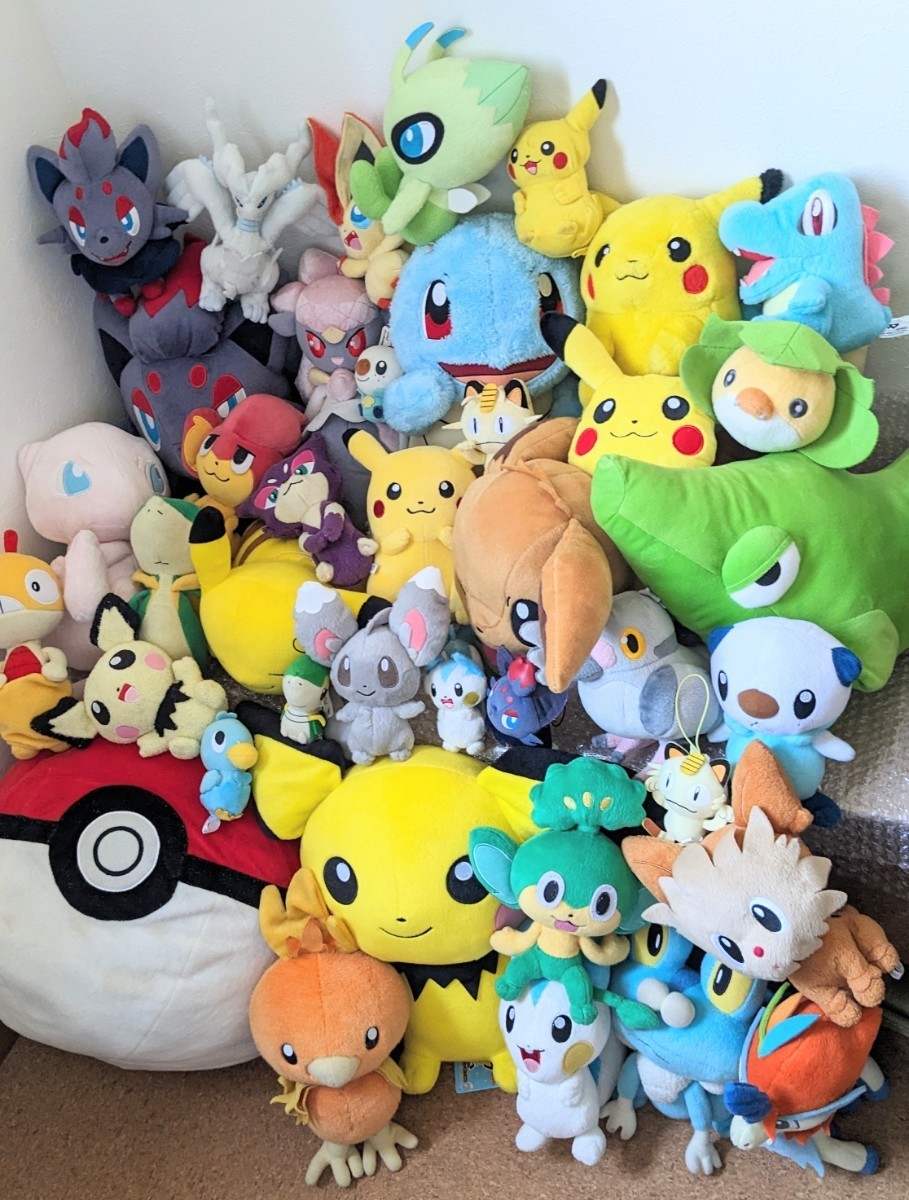 ぬいぐるみまとめ売り ポケットモンスター ピカチュウ ミュウ ピチュー