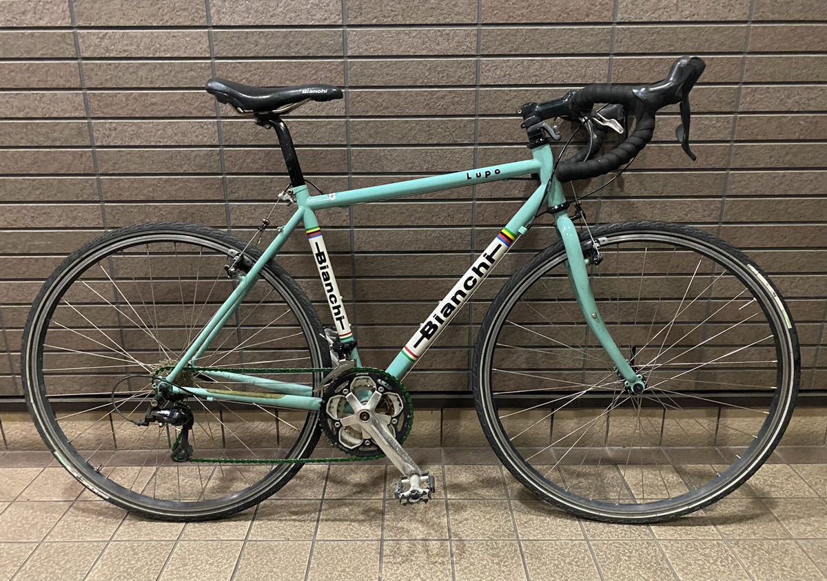 Bianchi Lupo ビアンキ ルポ ロードバイク チェレステ クロモリ