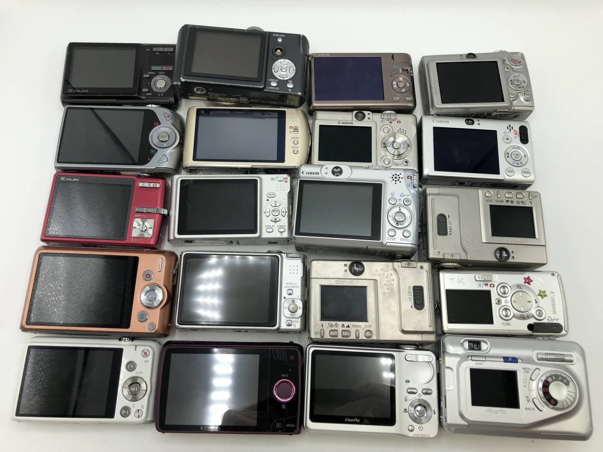 まとめ売】デジタルカメラ デジカメ 20台 / CANON Panasonic FUJIFILM