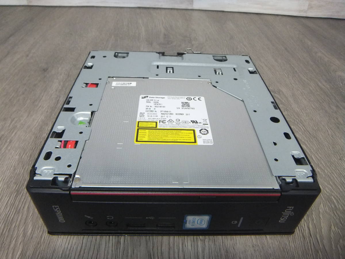 ☆★新品SSD換装 DVDドライブ付き! S-50 Fujitsu ESPRIMO Q556/R Core i5 6500T 2.5GHz SSD 128GB メモリ8GB★☆_画像4