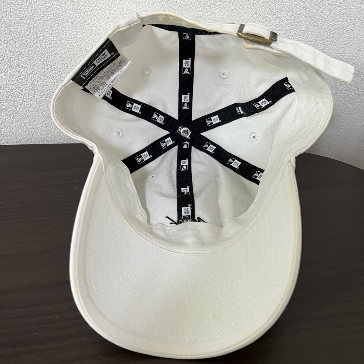 SI□ NEW ERA ニューエラ キャップ 帽子 白 ホワイト フリーサイズ