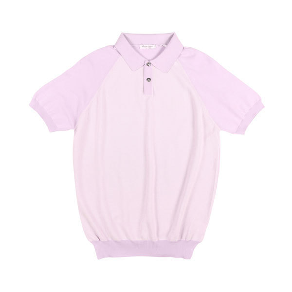 Gran Sasso（グランサッソ） 半袖ポロシャツ TENNIS M/M パープル 56 24828 【S24832】 / 大きいサイズ