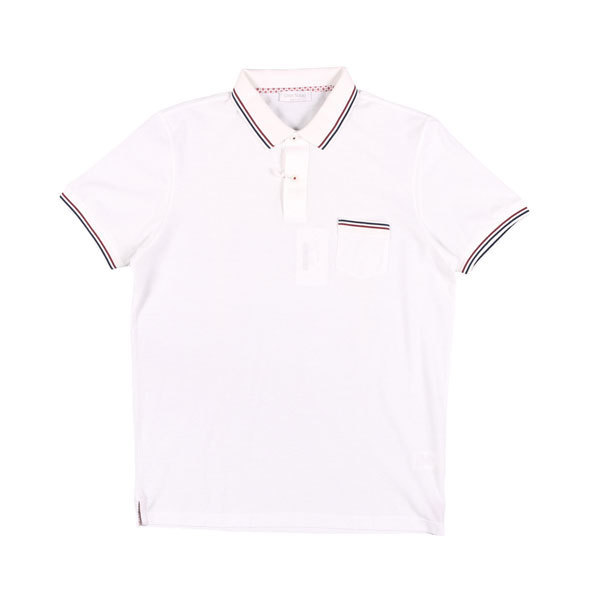 Gran Sasso（グランサッソ） 半袖ポロシャツ TENNIS M/M ホワイト 54 24822wh 【S24825】