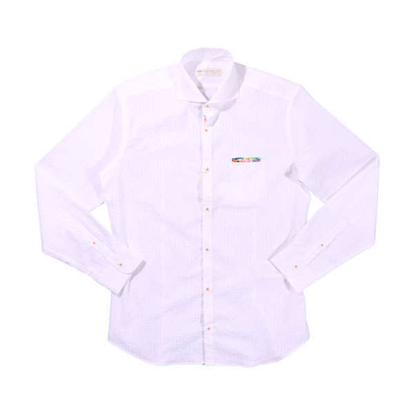 愛用 POGGIANTI 【S28376】 28372 43 ホワイト MELETA 長袖シャツ 1958) 1958(ポジャンティ XLサイズ以上 愛用 POGGIANTI 【S28376】 28372 43 ホワイト MELETA 長袖シャツ 1958) 1958(ポジャンティ XLサイズ以上