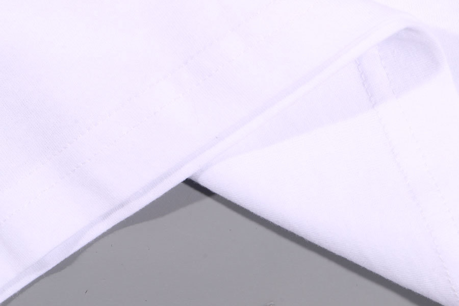 HAIKURE（ハイクレ） Uネック半袖Tシャツ HEM54037TJ051PX ホワイト S 30094bl 【S30096】_画像4