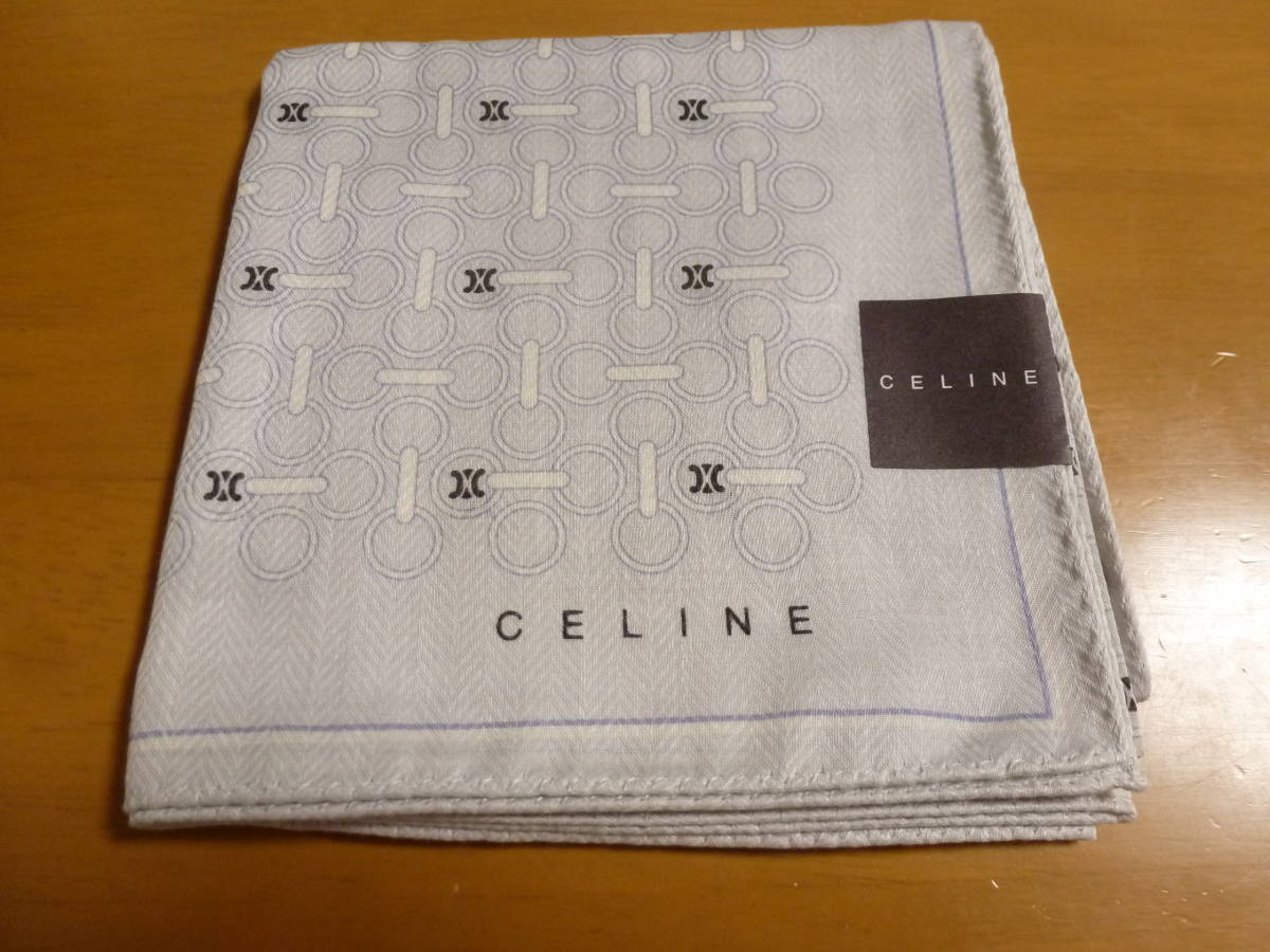  Celine большой размер носовой платок 54×54 не использовался 