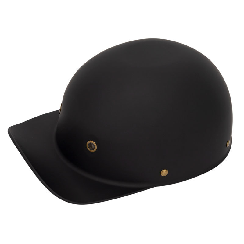 ハーフヘルメット 半キャップヘルメット レトロ 野球帽 オープンフェイスヘルメット ヴィンテージスタイル 軽量 男女兼用D-サイズ：XL_画像3